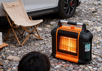 free standing vented propane heater