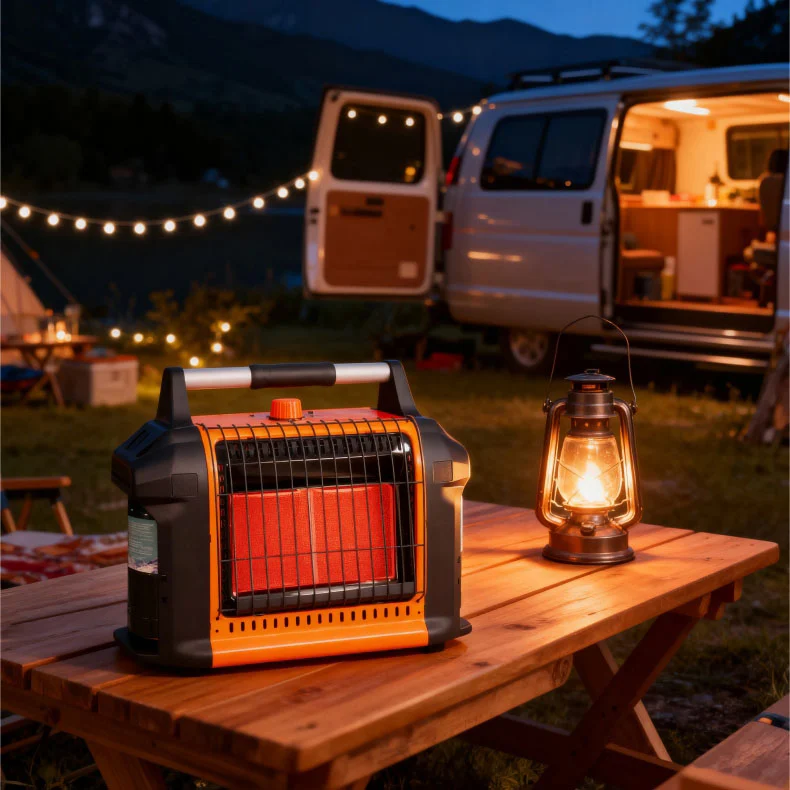 portable propane heater with fan