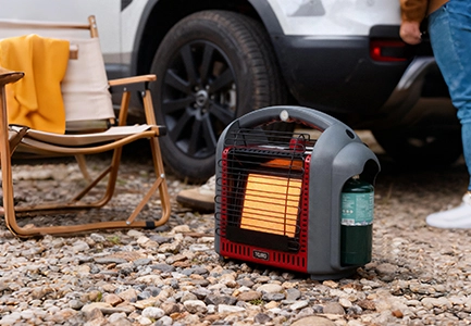 compact propane heater