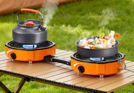 two burner portable stove