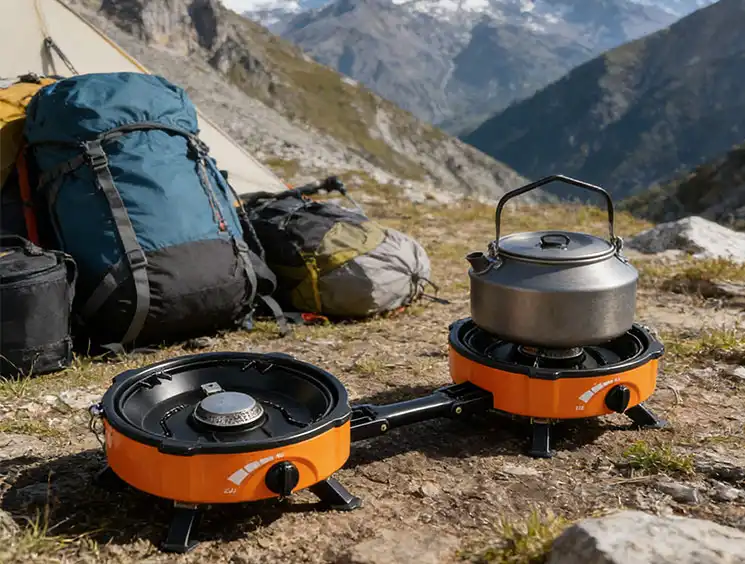 two burner portable stove