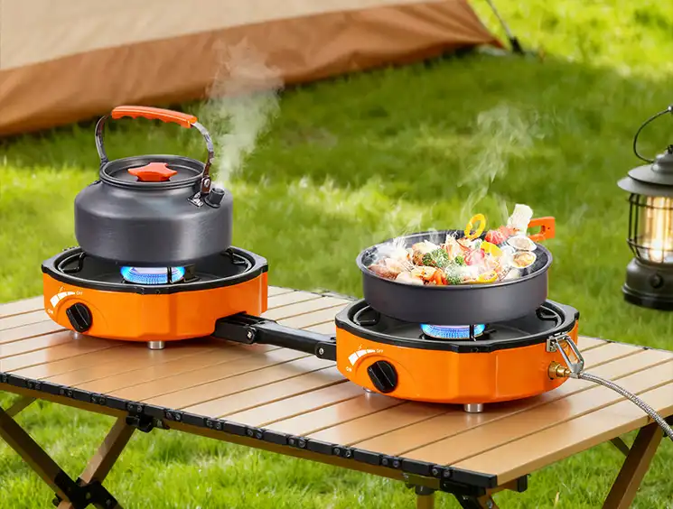Portable Double Camping Stove
