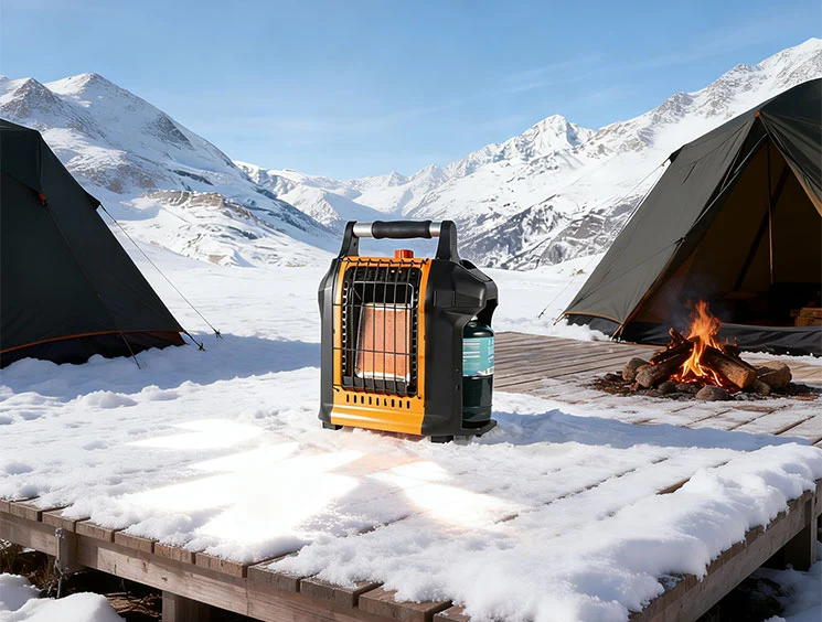 free standing vented propane heater