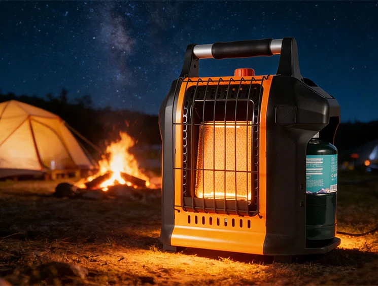 Portable propane heaters