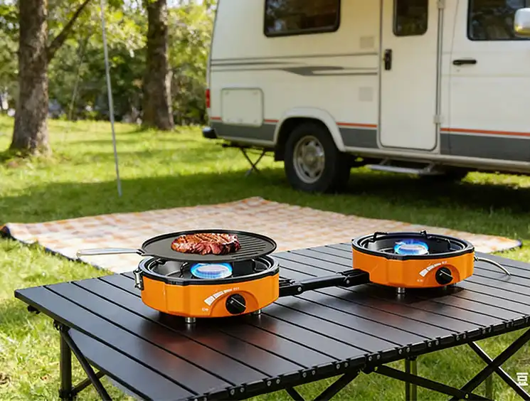 mobile stove top