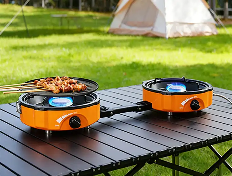 mobile stove top