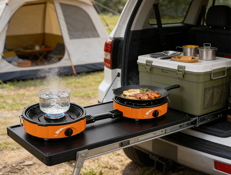 butane twin stove
