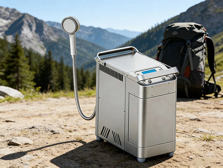 outdoor propane instant hot water heater