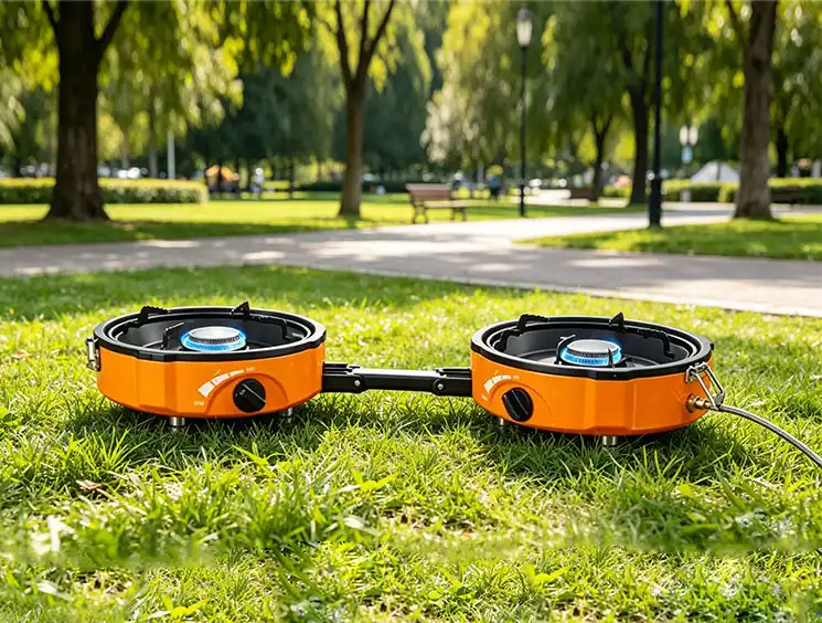 inset cooking pan butane stove