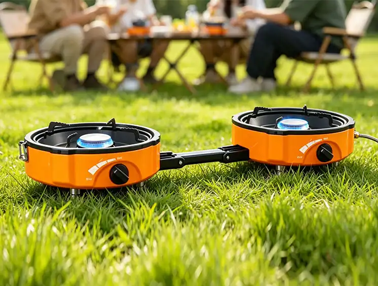 dual burner butane stove
