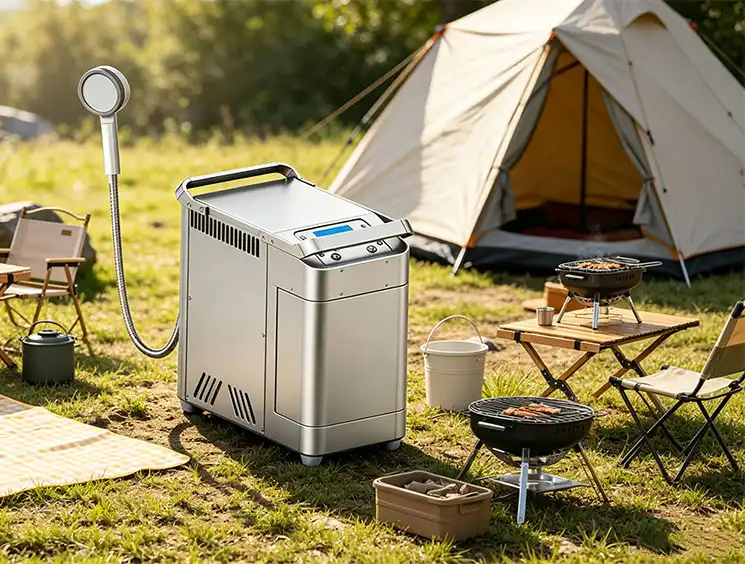 exterior propane tankless water heater