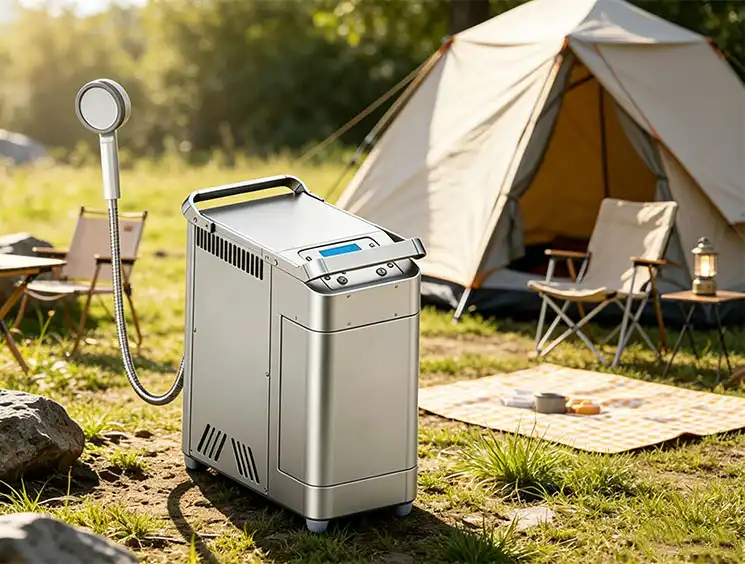exterior propane tankless water heater