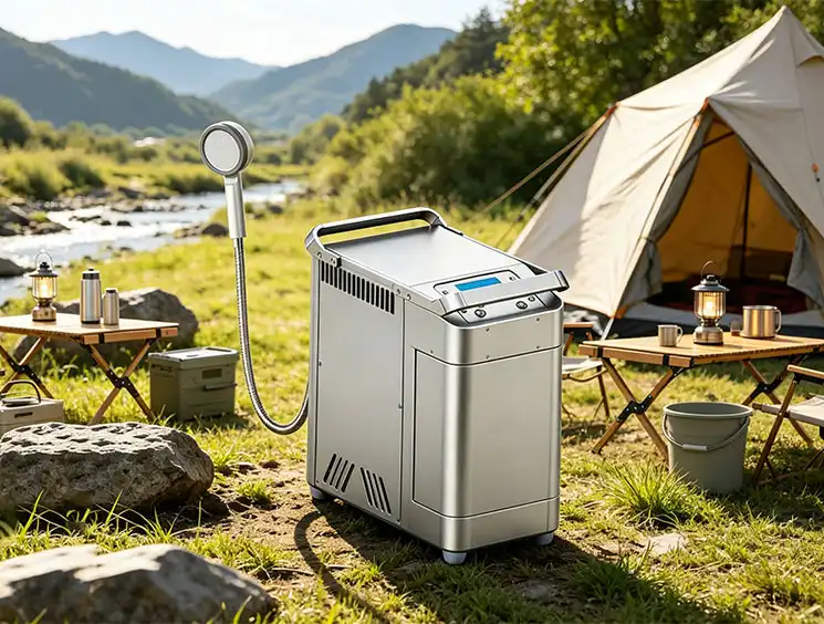 exterior propane tankless water heater