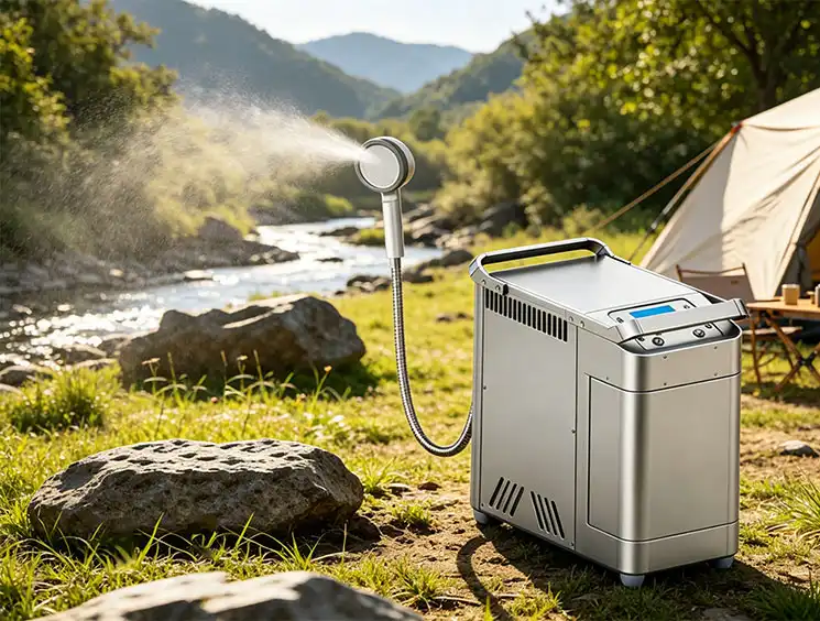 exterior propane tankless water heater