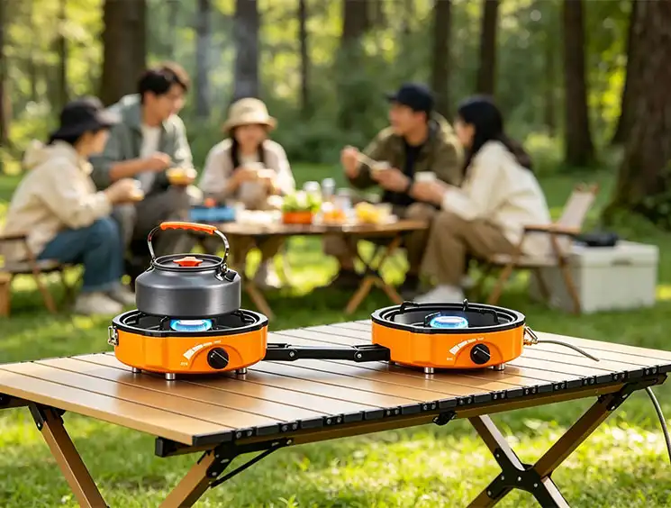 mobile stove top