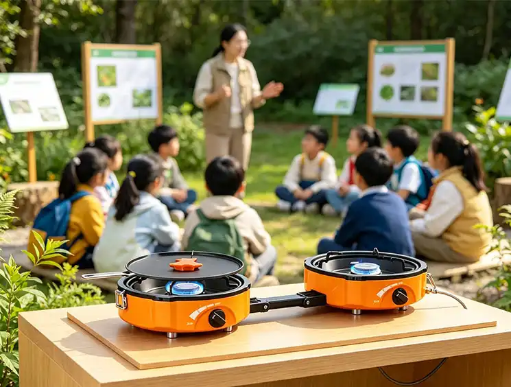 butane twin stove
