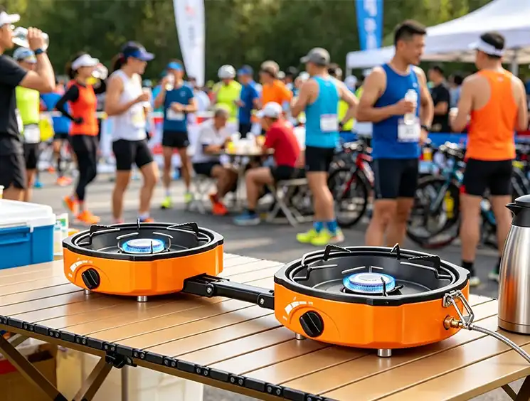 butane twin stove