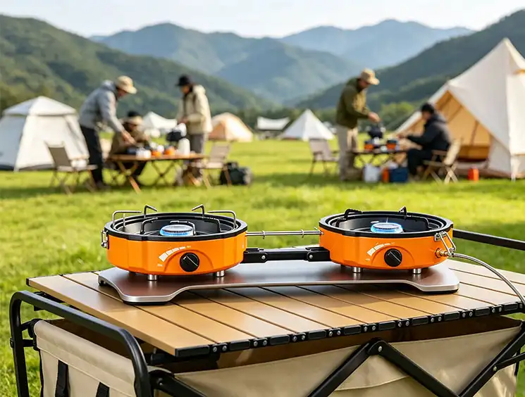 mobile stove top