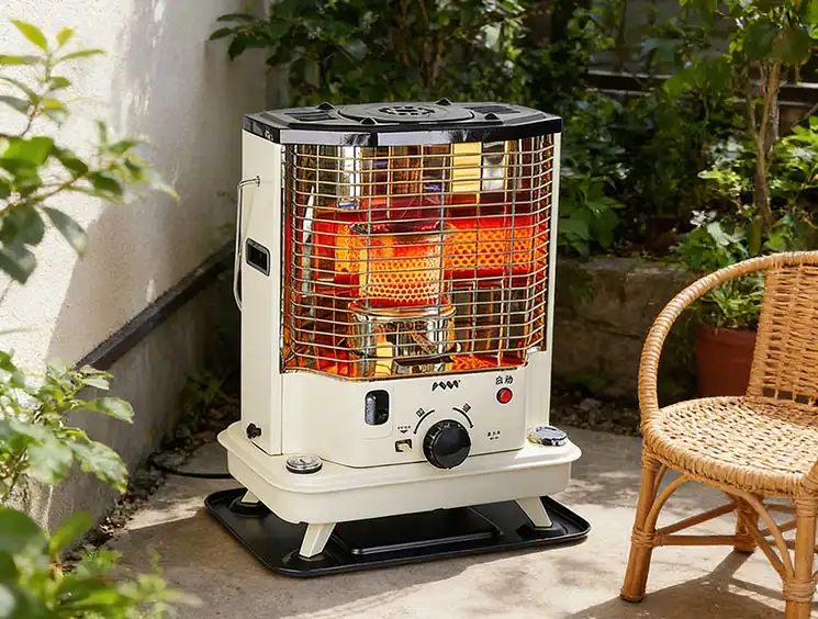 8500 BTU Kerosineverwarmer Kopersgids vir Binnenshuise Gebruik